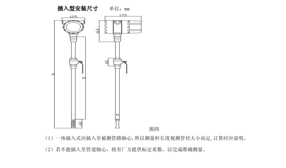 熱式氣體質量麻豆自拍视频尺寸圖(圖4)